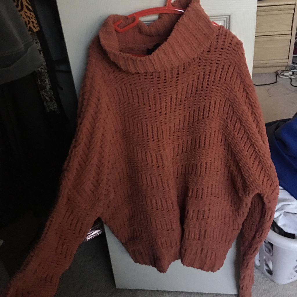 Coral Knitted Sweater